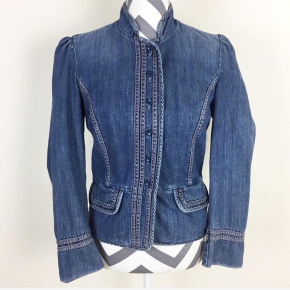 GAP Jackets & Blazers - GAP Vintage Jean Button Up Jacket Size 4